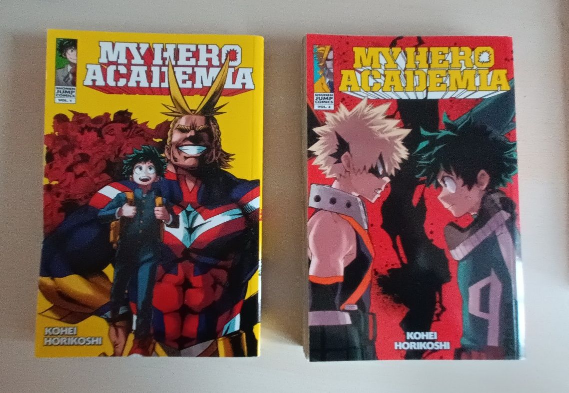 Манга My hero academia vol. 1-7