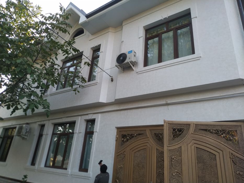 Tiravertin fasat ishlari qilamiz