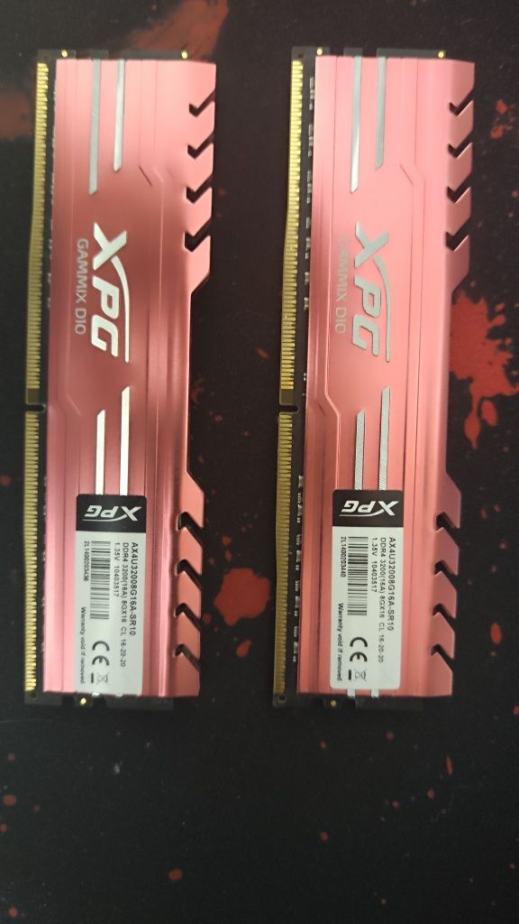 DDR4 3600 Mhz 16 gb (8x2)