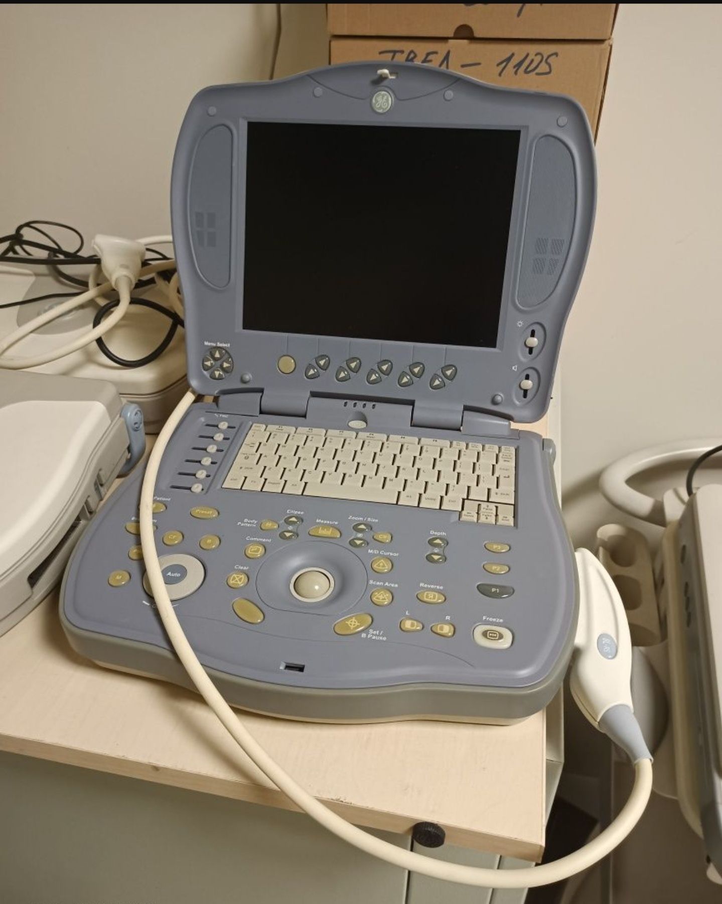 УЗИ GE Logiq Book XP Аппарат ультразвуковой диагностики.  3 датчика.
