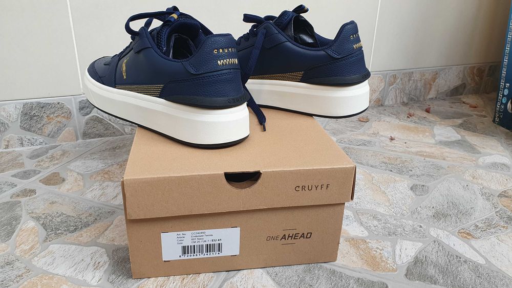 Маратонки Cryuff Кройф Endorsed Tennis NAVY 41