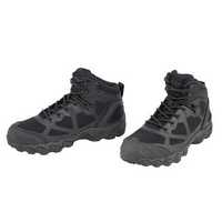 Pantofii boots mid black