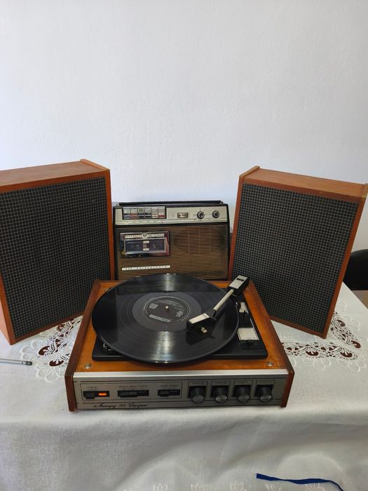 Pikup Acord 201 ,Casetofon Electronica 302 , Amplificator E800