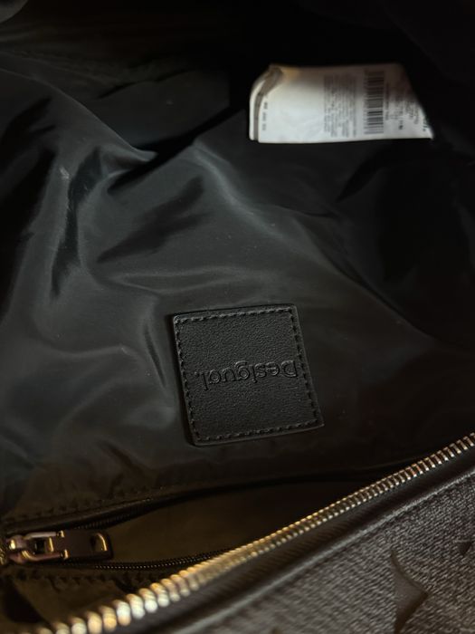 Черна раница Desigual