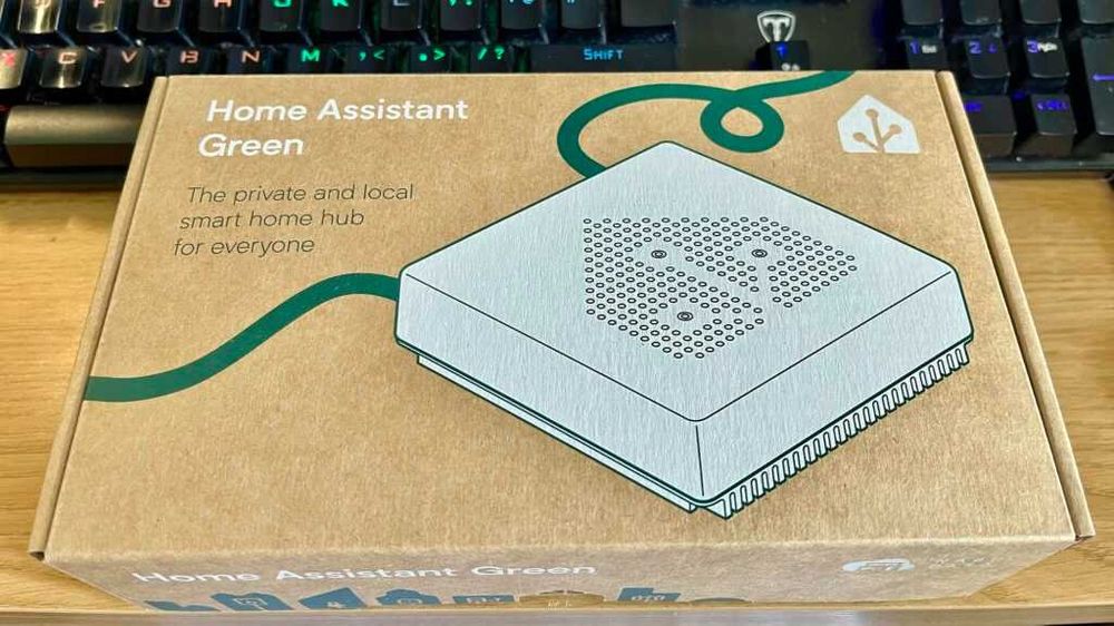 Smart home hub Home Assistant Green NAB-HUB-Green, suporta Zigbee
