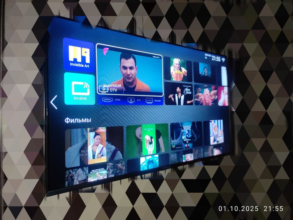 Srochna telvizir Samsung 43 tali sotaman xama narsasi chotki ishlidi