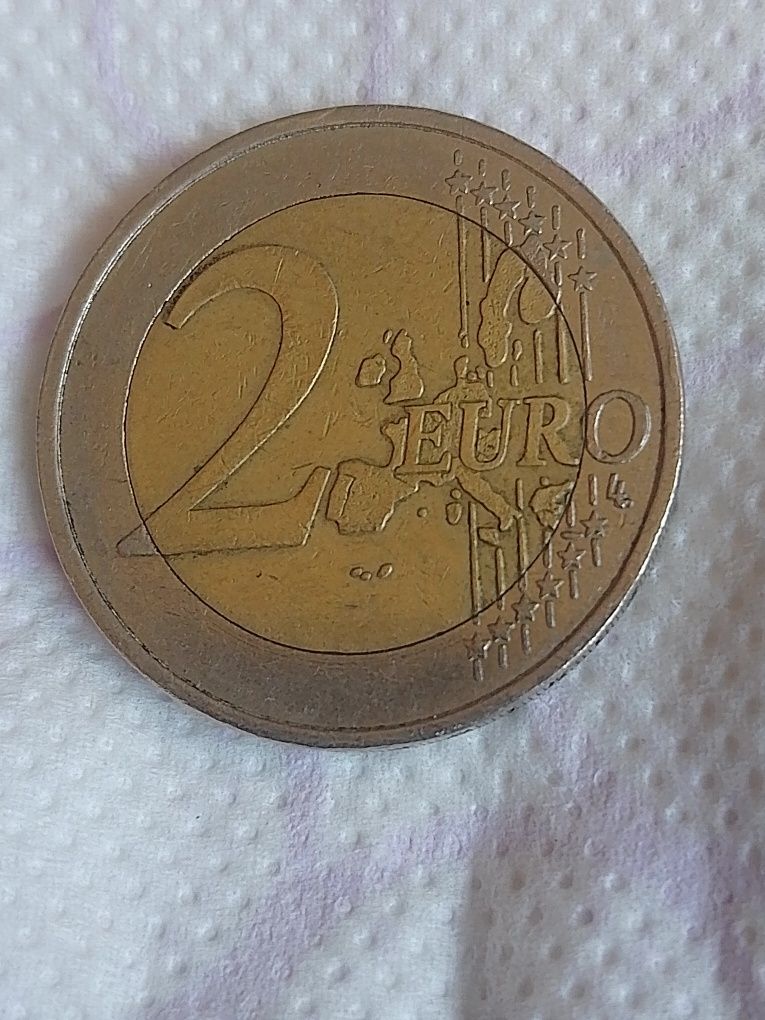 Монета от. 2. евро 2002 D -Германия