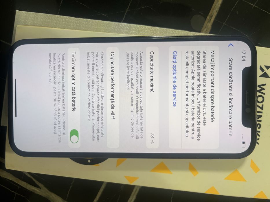 Iphone 12 pro , stare imlecabila