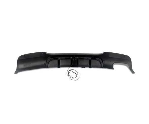 Difuzor cu LED Bara Spate M Performance BMW E90 E91, Evacuare Stanga