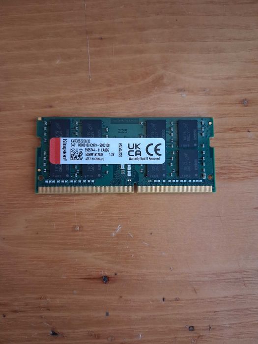 рam памет кingston 32GB 3200MHz DDR4 Sodimm +4GB подарък