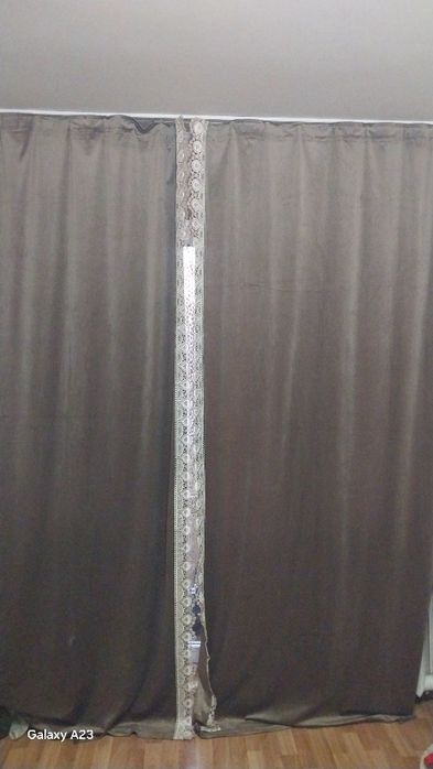 Шторы  велюр комплект