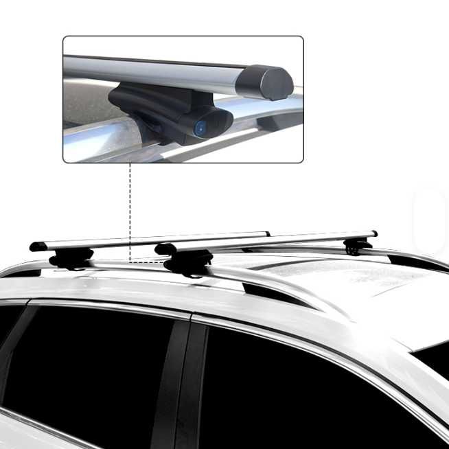 Напречни греди 120 см. Багажник за кола