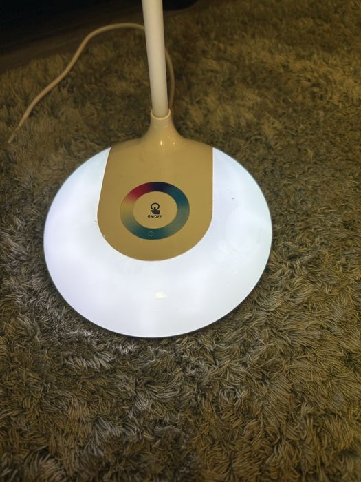 Lampa birou multicolora