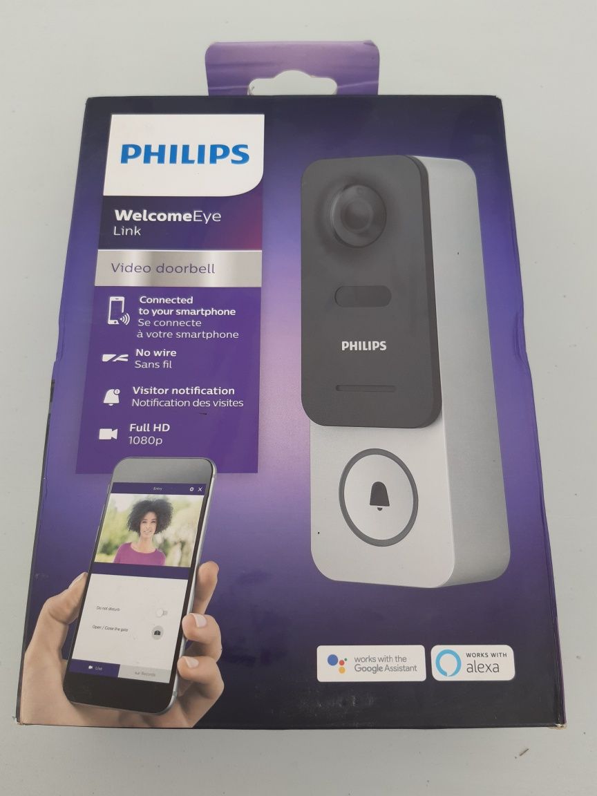 Interfon wireless cu acumulator  Philips,WelcomeEye Link
