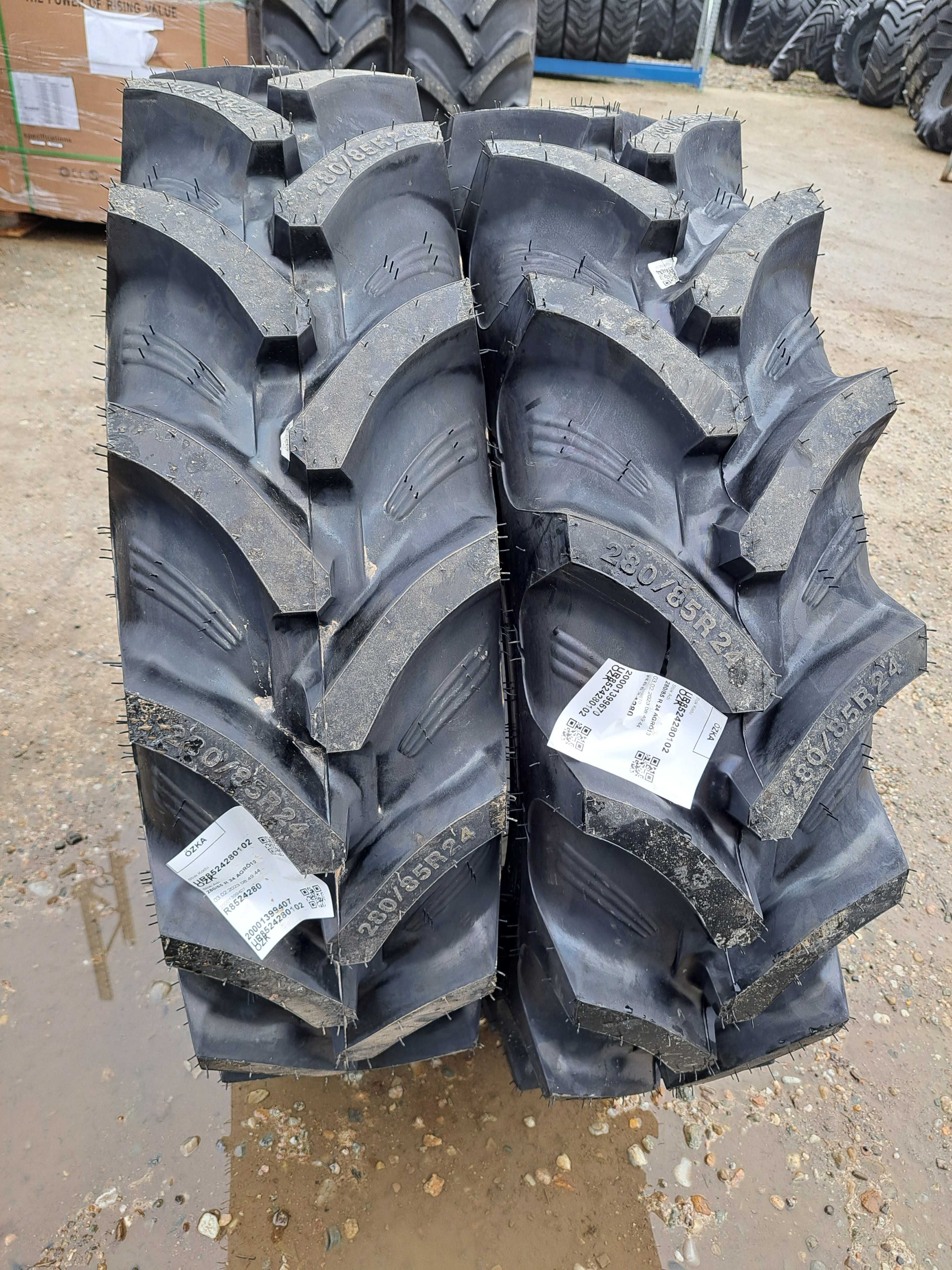 Anvelope noi TRACTOR 280/85R24 OZKA cauciucuri radiale 11.2R24