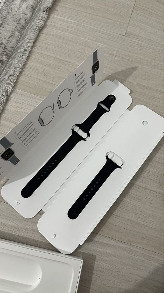 Apple watch 8 series 45 mm. Aluminum & ceramic case.