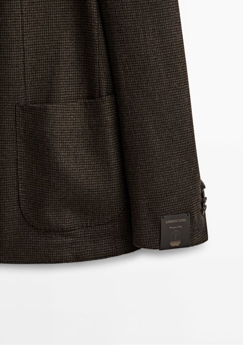 Sacou pepit Massimo Dutti