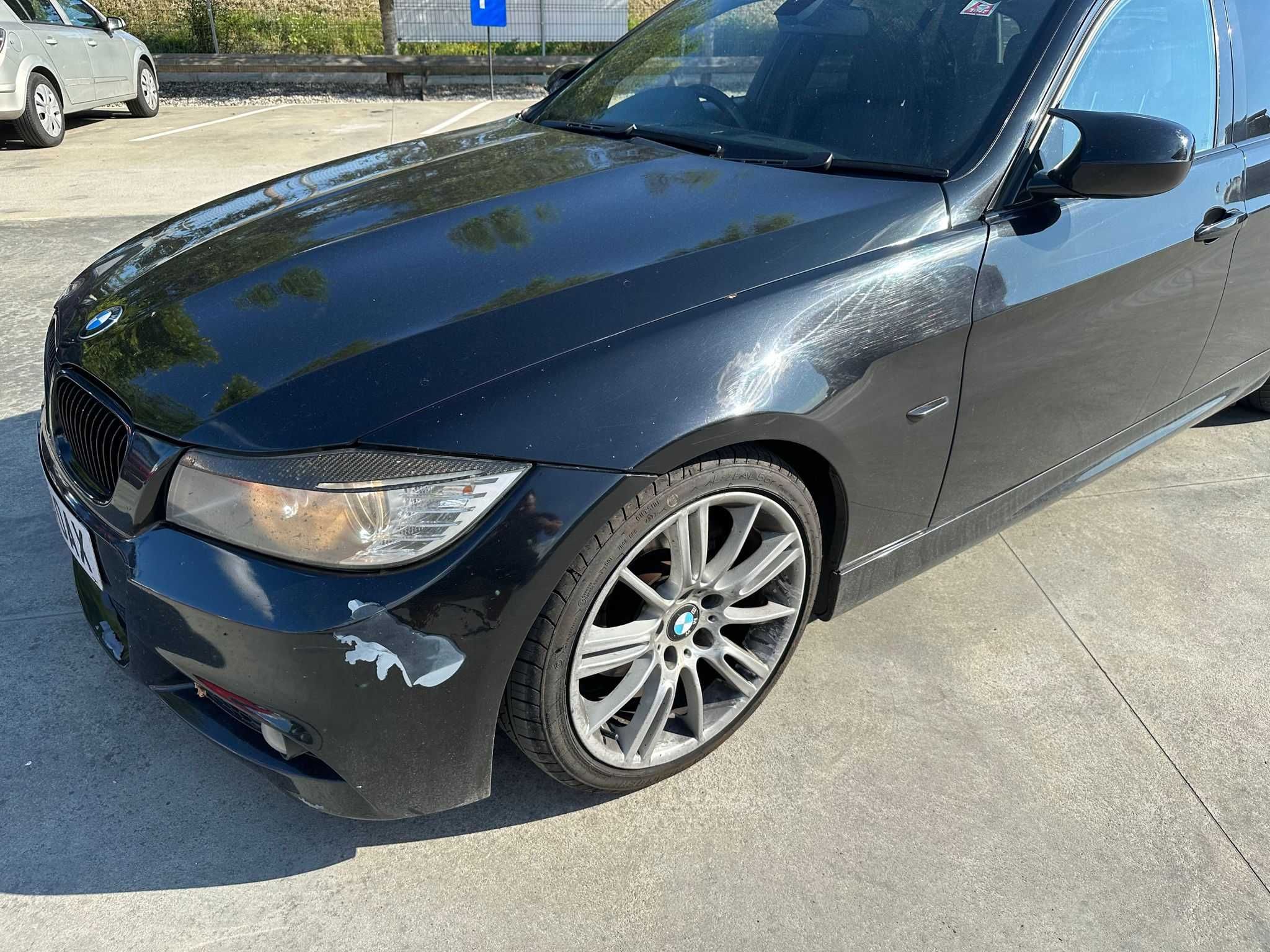 Bara capota far usa aripa trager M Facelift BMW E90 E91 Seria 3