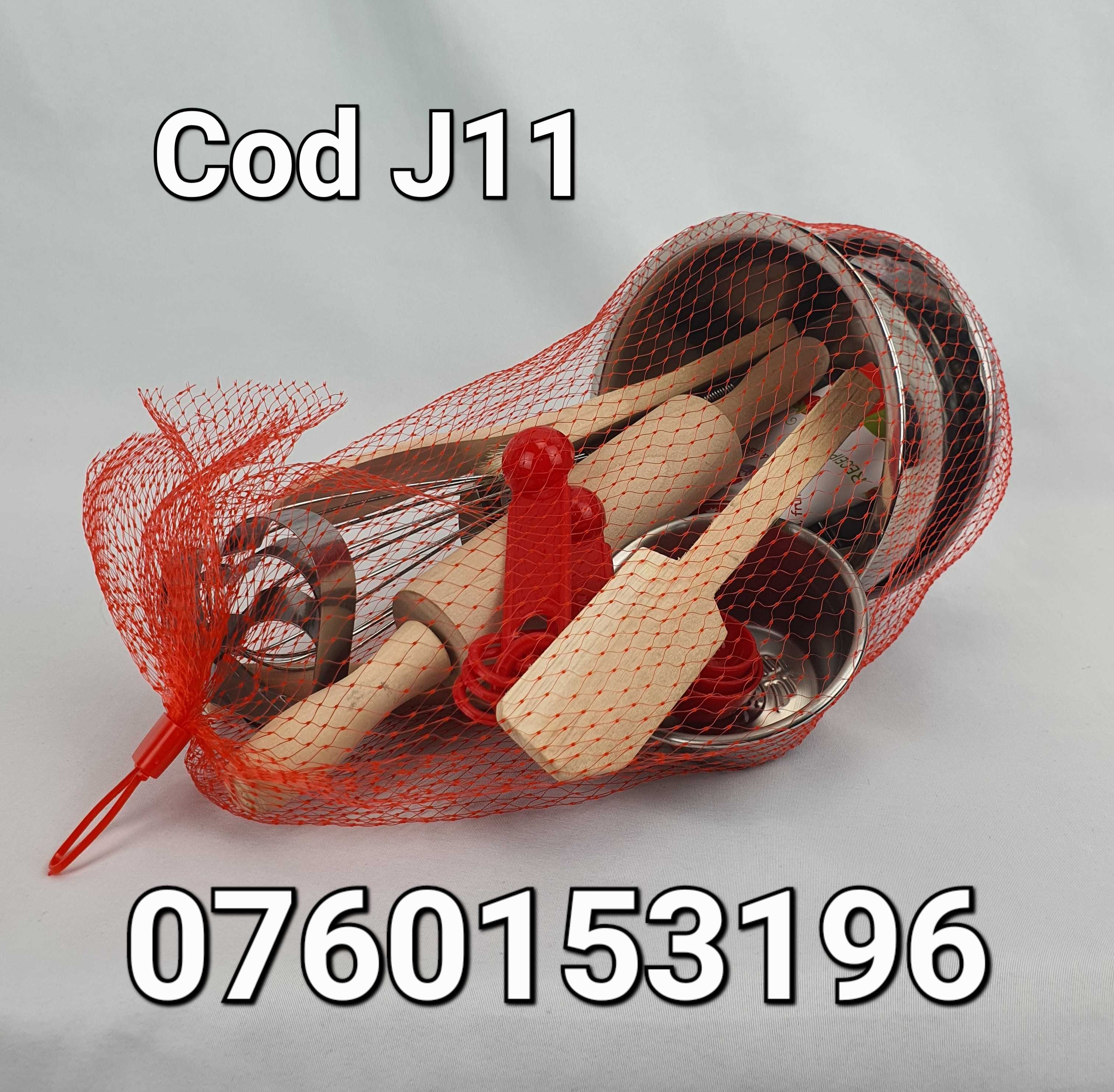 Set 18 accesorii pentru gatit de jucarie Deluxe Pentru Copii-J11