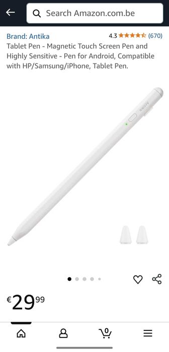 Stylus Pen Antika XCR3-T Ios Android