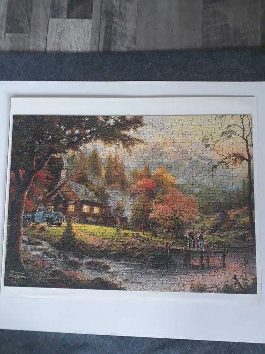 Пет пъзела с по 500 части за 30 лв.