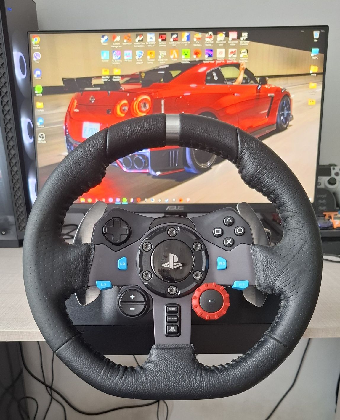 Logitech g29 + shifter