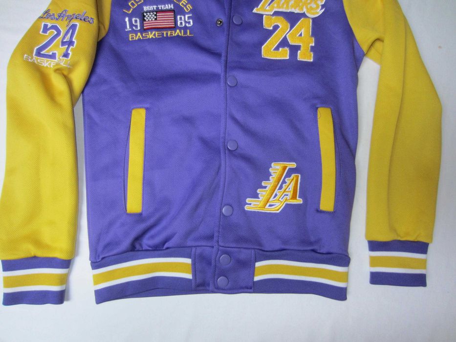 Geaca colegiu Lakers, Man-Star7, masura S, poliester,ca noua