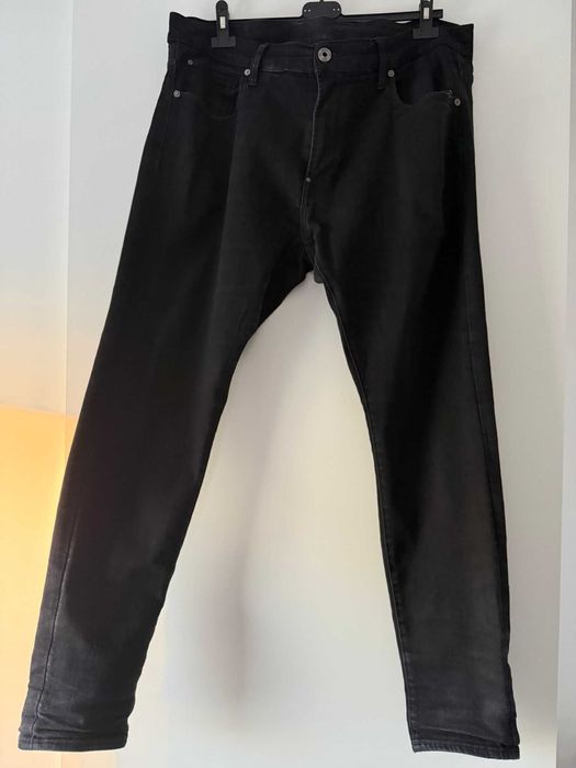 G-STAR REVEND SKINNY - Blugi skinny fit - pitch black 36x32
