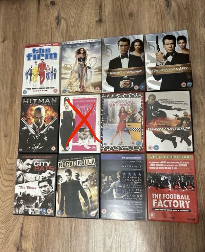 DVD филми - разпродажба