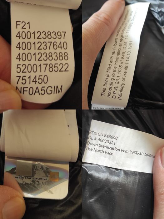 Geaca lunga parka dama The North Face Nuptse  M /L