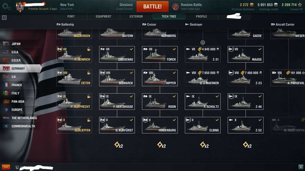 World of warships,rar,381nave in port