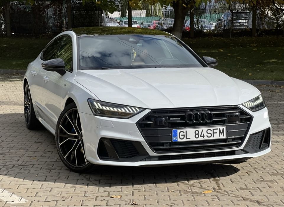 Audi A7 50TDI 286CP Quattro S-Line/Matrix/B&O/Distr+/Vireaza Spatele/