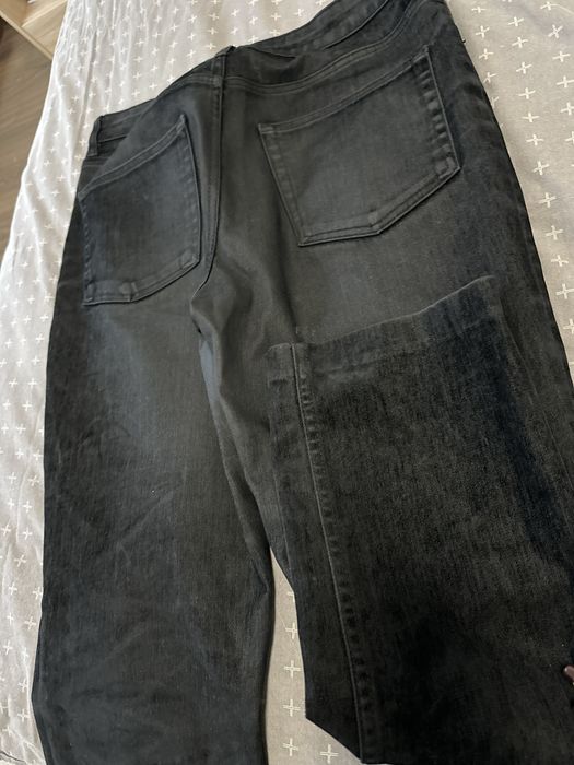 Черни дънки Zara с велур