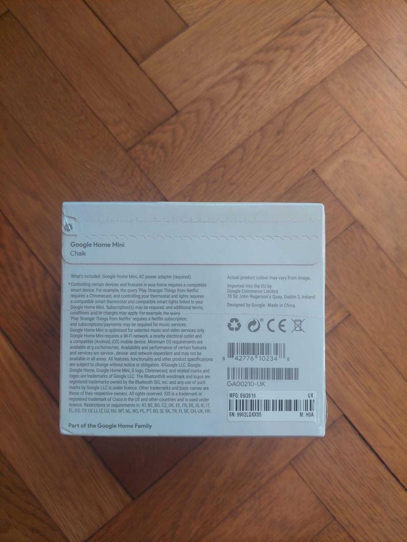 Смарт колонка Google Home Mini (Gen 1)