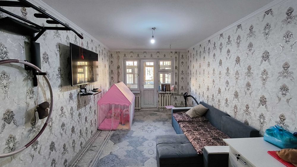 Продаётся 2-комнатная квартира на МОЛДАГУЛОВА. Этаж: 2 из 4. 101-серия