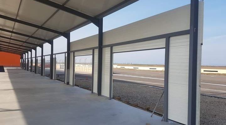 Vând hale metalice structuri 8x20 din profil IPE160