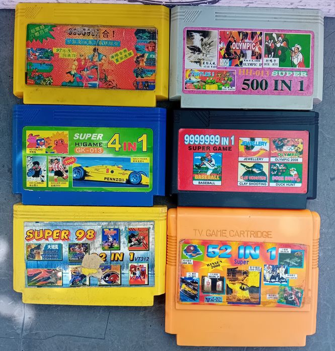 Casete joc vechi Terminator Famicom Sega Nintendo