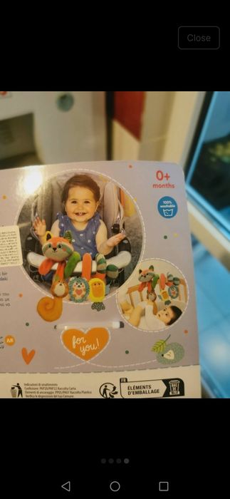 Jucărie de agățat pe carut