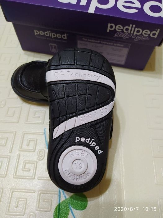 Обувь для маленьких джентльменов американской фирмы Pediped,размер 19