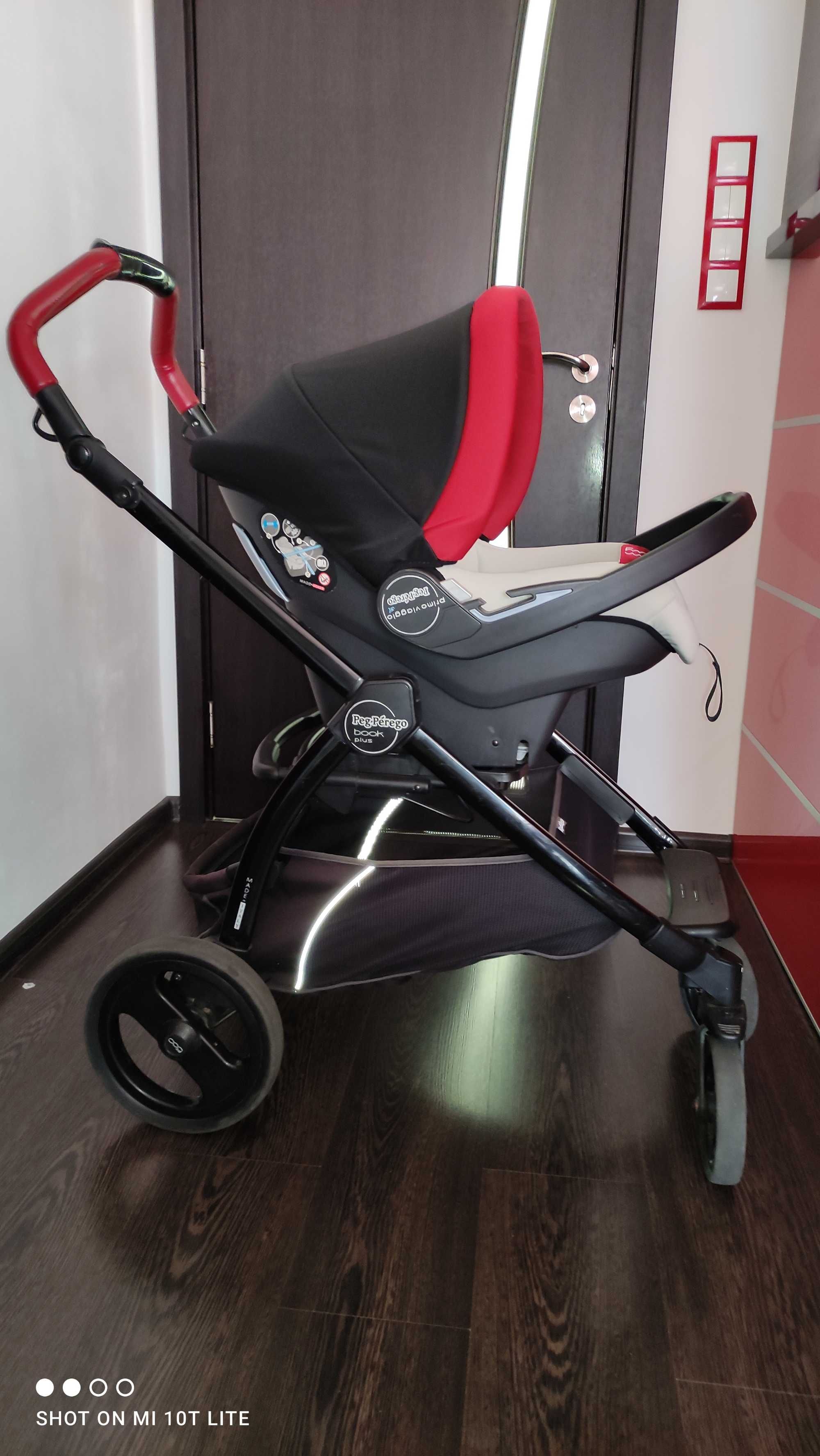 Бебешка Количка Peg Perego 3в1 BOOK PLUS FIAT 500 XL MODULAR