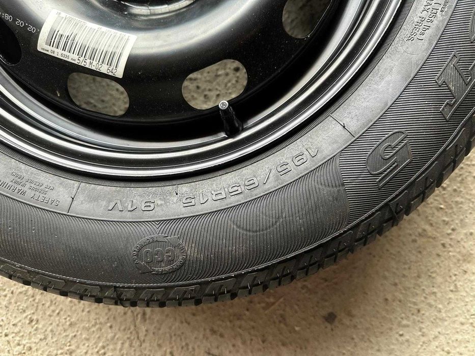 Roata de rezerva 195/65 R15  - produs nou