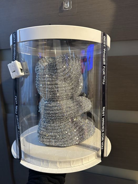 Ursuleț decorativ din pietre de cristal