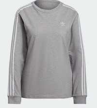 Bluza dama Adidas Originals, 3 STR LONGSLEEVE, gri