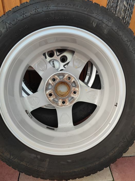 Jante aliaj Opel Astra J 215 60R16 Dunlop iarnă 2018