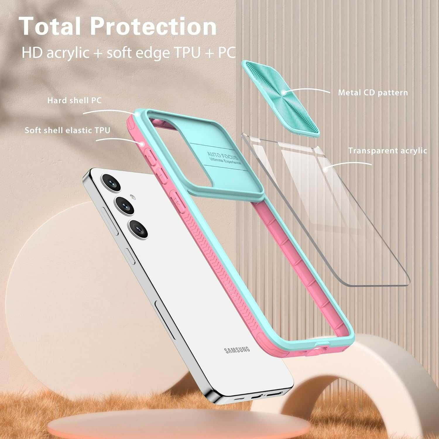 Husa Premium cu protectie pt Samsung Galaxy S24 / S24 Plus / S24 Ultra