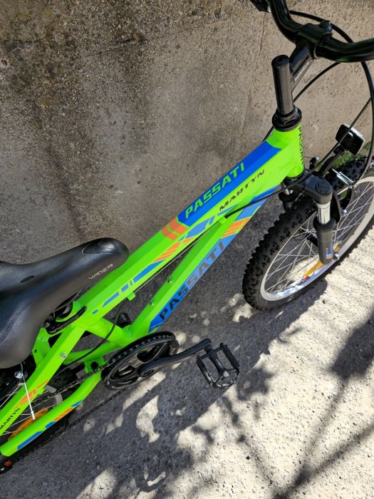 Алуминиев Детски велосипед 20цола Като нов 6 скорости Shimano