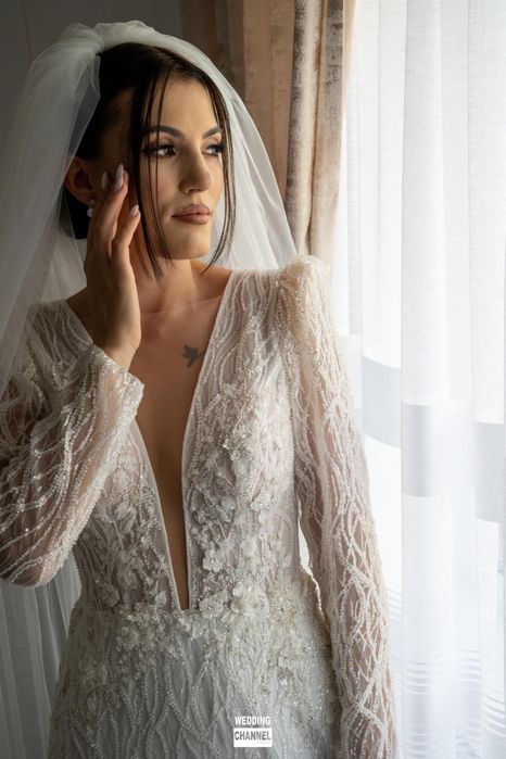 Rochie mireasa cu trena