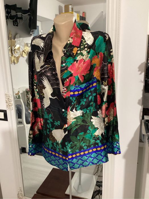 Camasa zara Xl dama,viu colorata
