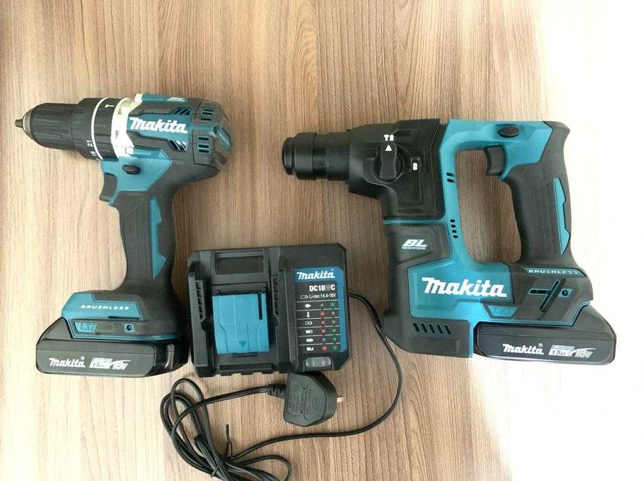 Makita DLX2278 2Акб и зарядка DHR171 DHP484