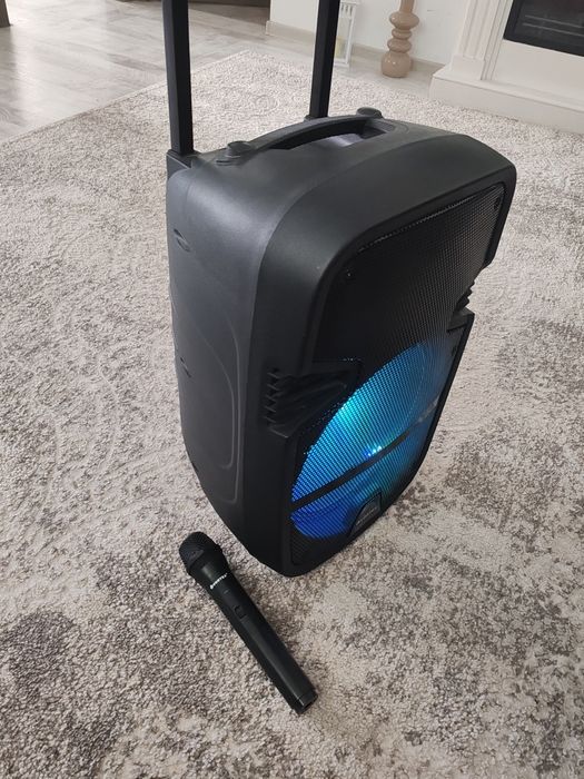 Boxa activa portabila cu microfon